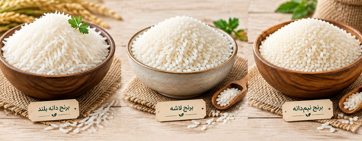 برنج اصیل ایرانی در بسته های ۱۰ کیلوگرمی