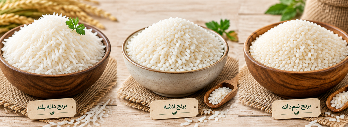 برنج اصیل ایرانی در بسته های ۲۰ کیلوگرمی